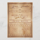 Search for sepia wedding invitations Brown