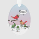 Recherche de joli oiseau ornements Cardinal