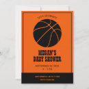 Search for orange basketball invitations Black