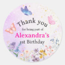 Search for purple fairy stickers Girl birthday