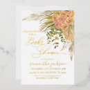 Search for metallic baby shower invitations Foil