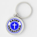 Search for sebastian keychains Catholic