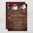 Recherche de rustic floral bridal shower invitations Marine