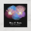 Recherche de mains curatives cartes visite Maître de reiki