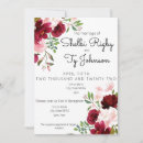 Search for holiday wedding save the dates Burgundy