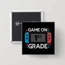 Search for funny school buttons New school year
