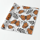 Search for monarch butterfly wrapping paper Seamless
