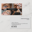 Recherche de beauty salon cartes visite Customer