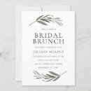 Search for leaf bridal shower invitations Greenery