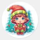 Search for elf girl stickers Cute