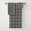 Search for black and white polka dot bath towels Classic