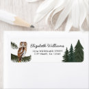 Search for baby bird return address labels Owl