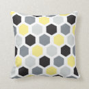 Recherche de hexagones coussins Décoratif