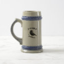 Search for black and white bird mugs Goth
