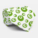 Recherche de points blancs sur le vert cravates Cercles