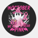 Recherche de chemise rose autocollants Sensibilisation au cancer