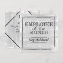 Search for employee of the month cards Appreciation