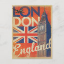 Recherche de drapeau l angleterre cartes postales Rétro