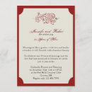 Recherche de filigrane invitations Vintage