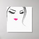 Search for lash canvas prints Face