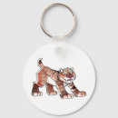 Search for extinct animal keychains Tiger