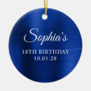 Search for 18th birthday ornaments Girly