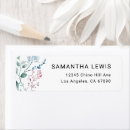 Search for posh return address labels Floral