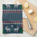 Search for ugly christmas tea towels Ugly sweater pattern