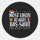 Search for hate christmas stickers This