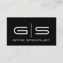 Recherche de gamer business cards Vieux