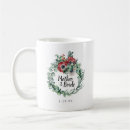 Search for red wedding mugs Bridal party