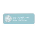 Search for snowflake return address labels Chic