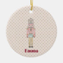 Search for cute nutcracker ornaments Pink