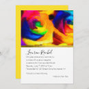 Search for rainbow rose invitations Elegant