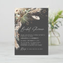 Search for modern elegant bridal shower invitations Botanical