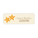 Search for rustic beach return address labels Sand