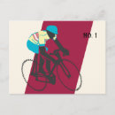 Recherche de cycliste cartes postales Rétro