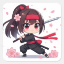 Search for ninja sword stickers Cute