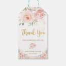 Search for christening favour tags Gold foil