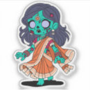 Search for kawaii zombie stickers Horror