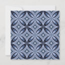 Search for blue geometric pattern cards Vintage