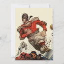 Recherche de chien vintage invitations Rétro