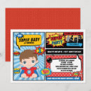 Search for your super invitations Boy