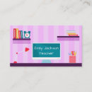 Recherche de teacher business cards Tendance