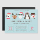 Search for friends christmas invitations Reindeer