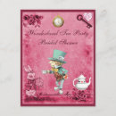 Search for mad hatter bridal shower invitations For her