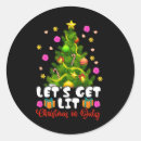 Search for get lit stickers Santa