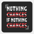 Search for be the change stickers Text
