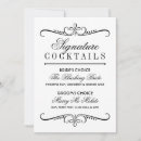 Search for vintage cocktail posters Typography