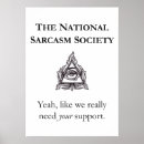 Recherche de sarcasme posters Sarcastique